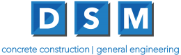 Three blue rectangles labeled D, S, M with words below them.